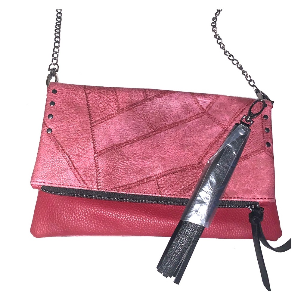 Maroon crossbody bag